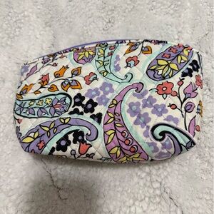 Vera Bradley Multicolor Floral Paisley Cosmetic Bag